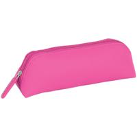 Pennenetui Quattro Colori roze driehoekig