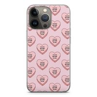 Chicks before dicks: iPhone 13 Pro Transparant Hoesje