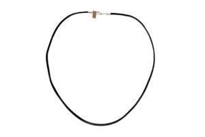 Qoss Leren Ketting Ivo Zwart