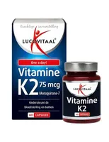 Lucovitaal Vitamine K2 75 mcg - 60 Capsules