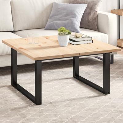 Tafelbladen 2 st rechthoekig 90x45x2,5 cm massief grenenhout