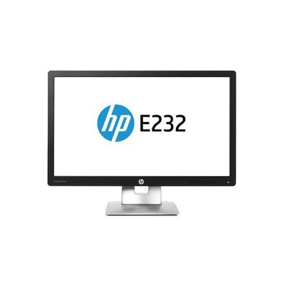 HP EliteDisplay E232 IPS 23" Zwart Full HD Matt