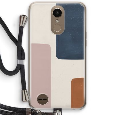 Geo #5: LG K10 (2017) Transparant Hoesje met koord