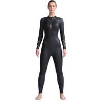 2XU Propel:1 lange mouw wetsuit zwart/oranje dames M