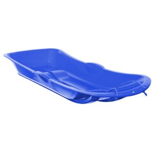 Sneeuw slee voor kinderen - 92 cm - Kunststof - Blauw