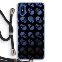 Musketon Skulls: Xiaomi Mi Mix 3 Transparant Hoesje met koord