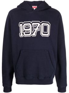 Kenzo hoodie à imprimé 1970 - Bleu