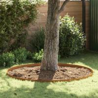 Tuin Grasperkafwerking Roestig 450 x 10 cm Cortenstaal