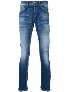 DONDUP jean à effet délavé - Bleu