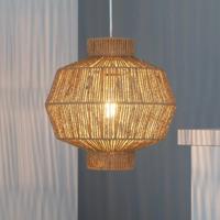 Hanglamp gevlochten &apos;Sahara&apos; touw modern e27 fitting 36 cm