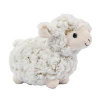 Knuffeldier Schaap/lammetje - zachte pluche stof - premium kwaliteit knuffels - wit - 20 cm - thumbnail