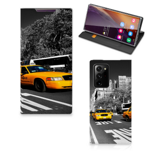 Samsung Galaxy Note 20 Ultra Book Cover New York Taxi