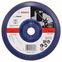Bosch Accessoires 1 Lamellenschijf 180 X571, 
Best for Metal recht, kunststof, 80 - 2608607344