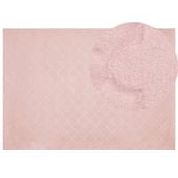 Beliani - GHARO - Shaggy vloerkleed - Roze - 160 x 230 cm - Polyester