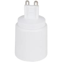 Verloopfitting Omvormer - G9 naar E27 - Wit - Max 60W