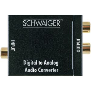 Schwaiger AV Converter ADW200513 [Coaxiaal, Toslink - Cinch]