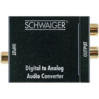 Schwaiger AV Converter ADW200513 [Coaxiaal, Toslink - Cinch] - thumbnail