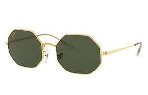 Ray-Ban OCTAGON 1972 LEGEND GOLD zonnebril Rechthoekig