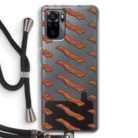 Bacon to my eggs #2: Xiaomi Redmi Note 10 Pro Transparant Hoesje met koord
