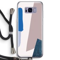 Lapis: Samsung Galaxy S8 Transparant Hoesje met koord