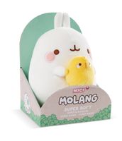 Molang Molang met Piu Piu knuffel - 24 cm