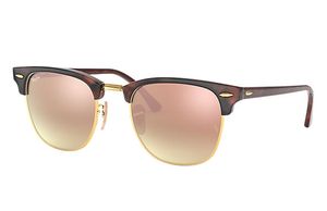 Ray-Ban Clubmaster Flash Lenses Gradient zonnebril Vierkant