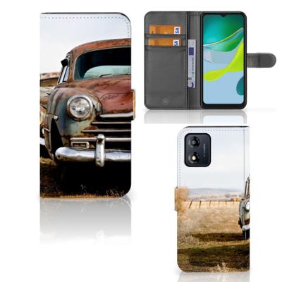Motorola Moto E13 4G | Telefoonhoesje met foto | Vintage Auto