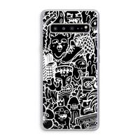 Vexx Black Mixtape: Samsung Galaxy S10 5G Transparant Hoesje