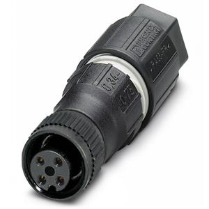 Phoenix Contact 1641756 Sensor/actuator connector, niet geassembleerd M12 Aantal polen: 4 Bus, recht 1 stuk(s)