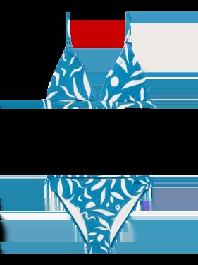 Protest zomer triangel bikini meisjes - blauw - Kimmy