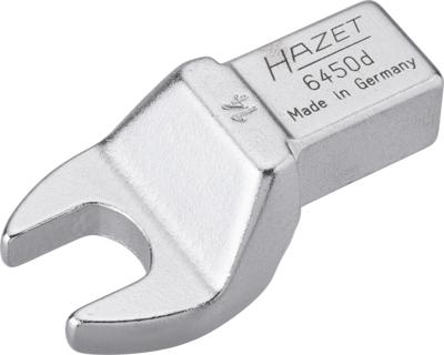 HAZET Insteek-steeksleutel 6450D-14 · 14 x 18 mm insteekvierkant massief · Buiten-zeskant-profiel · SW 14 mm