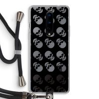 Musketon Skulls: OnePlus 8 Transparant Hoesje met koord