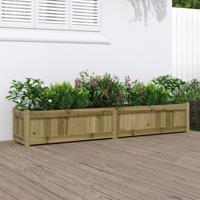 VidaXL Plantenbak 180x31x31 cm geïmpregneerd grenenhout