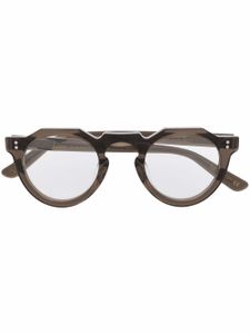 Lesca lunettes de vue à monture ronde - Gris