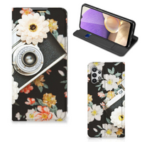 Samsung Galaxy A32 5G Stand Case Vintage Camera