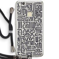 Moroccan Print: Huawei Ascend P10 Lite Transparant Hoesje met koord