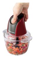 Russell Hobbs 27130-56 elektrische hakmolen 0,5 l 200 W Zwart, Rood, Transparant