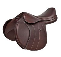 Equiline springzadel E4 bruin maat:18 m