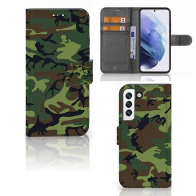 Samsung Galaxy S22 | Telefoon Hoesje | Army Dark
