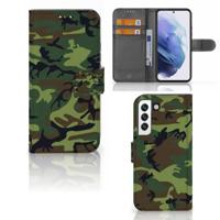 Samsung Galaxy S22 | Telefoon Hoesje | Army Dark