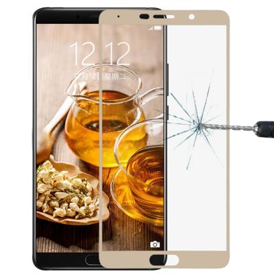 Voor Huawei Mate 10 9 H oppervlaktehardheid 2.5D gekromde rand HD explosieveilige gehard glas Screen Protector (goud)