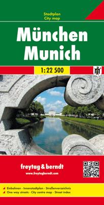 Stadsplattegrond München | Freytag & Berndt Stadsplattegrond München | Freytag & Berndt