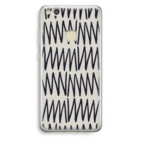 Marrakech Zigzag: Huawei Ascend P10 Lite Transparant Hoesje