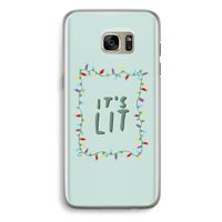 It's Lit: Samsung Galaxy S7 Edge Transparant Hoesje It's Lit: Samsung Galaxy S7 Edge Transparant Hoesje