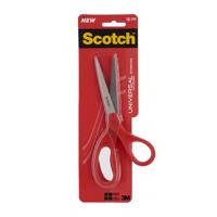 Schaar scotch 18cm universeel rood blister