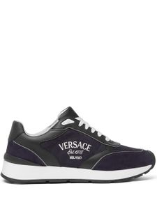 Versace baskets Chimo à lacets - Noir