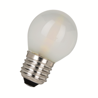 BAIL led-lamp, wit, voet E27, 2W, temp 2700K