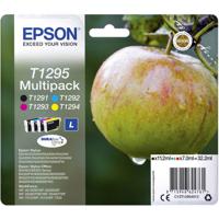 Epson Inktcartridge T1295 Origineel Combipack Zwart, Cyaan, Magenta, Geel C13T12954012 - thumbnail