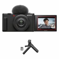 Sony Vlog Camera ZV-1F + GP-VPT2BT Wireless Shooting Grip