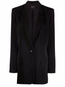 MARANT ÉTOILE blazer à simple boutonnage - Noir